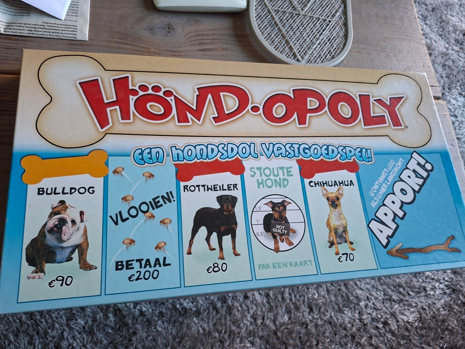 Hond-Opoly: Een Honds Dol Vastgoedspel, Drie of vier spelers, Ophalen of Verzenden, Gebruikt