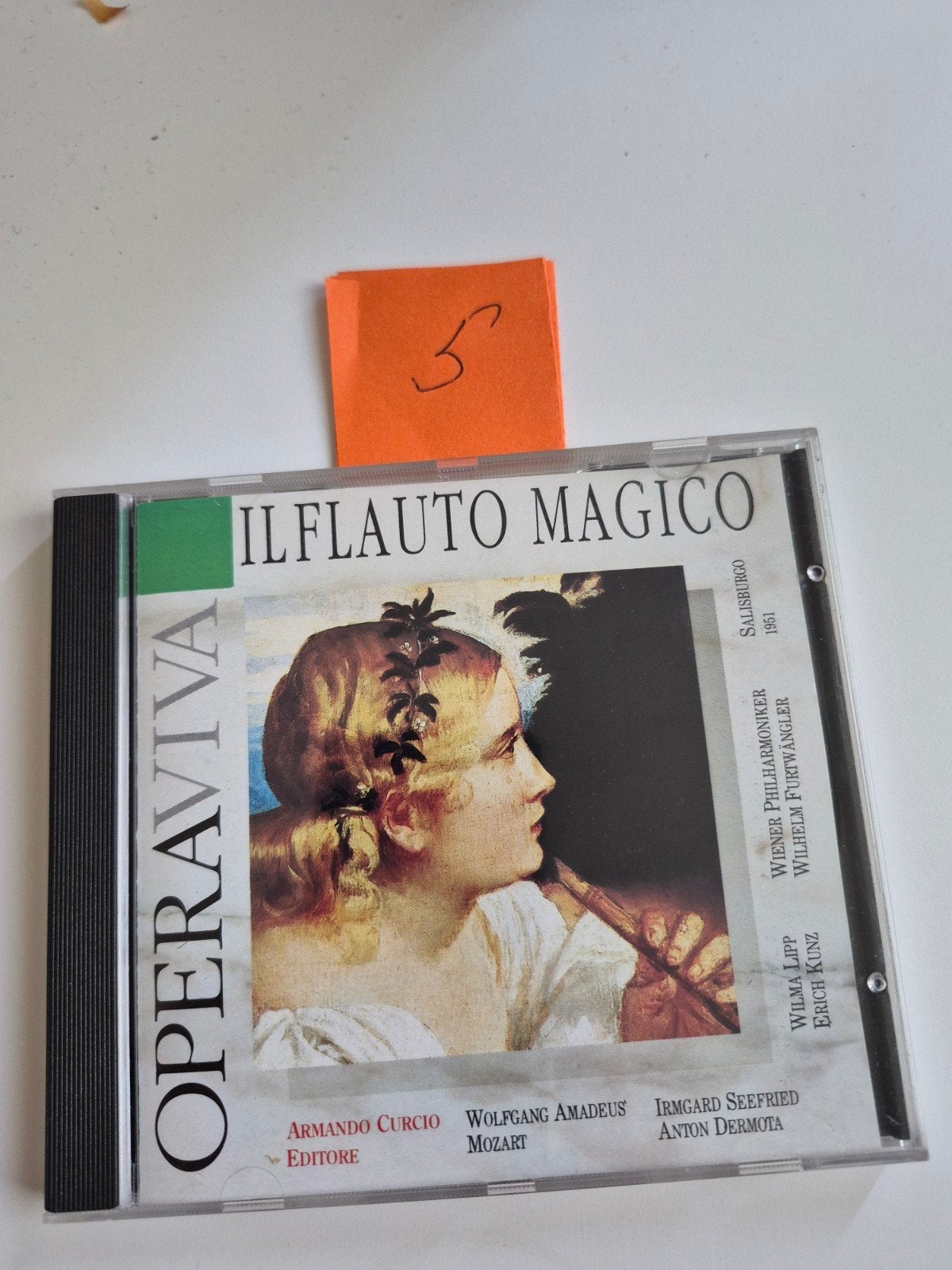 Mozart - Il Flauto Magico (Opera Viva CD), Gebruikt, Mozart, Opera of Operette, Ophalen of Verzenden