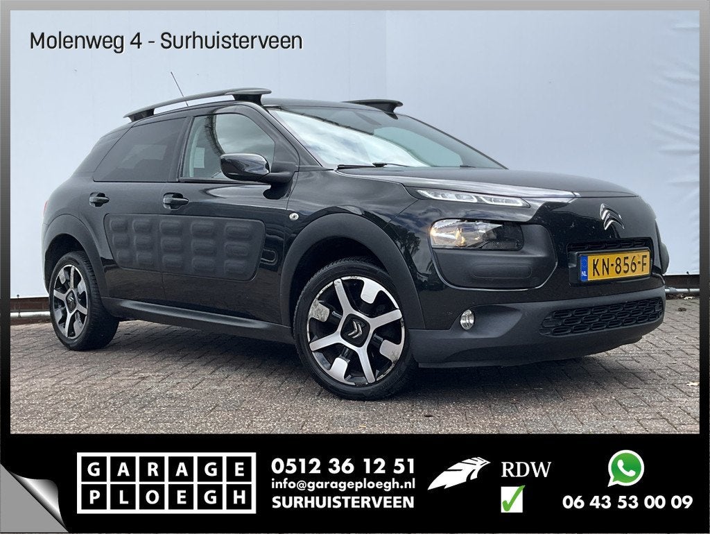 Citroën C4 Cactus 1.6 BlueHDi Shine Automaat Trekhaak Navi, Auto's, Citroën, 101 pk, Gebruikt, Euro 6, Automatische klimaatregeling