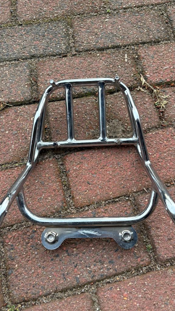 Chromen bagagerek achter voor Honda Monkey 125, Ophalen of Verzenden, Gebruikt