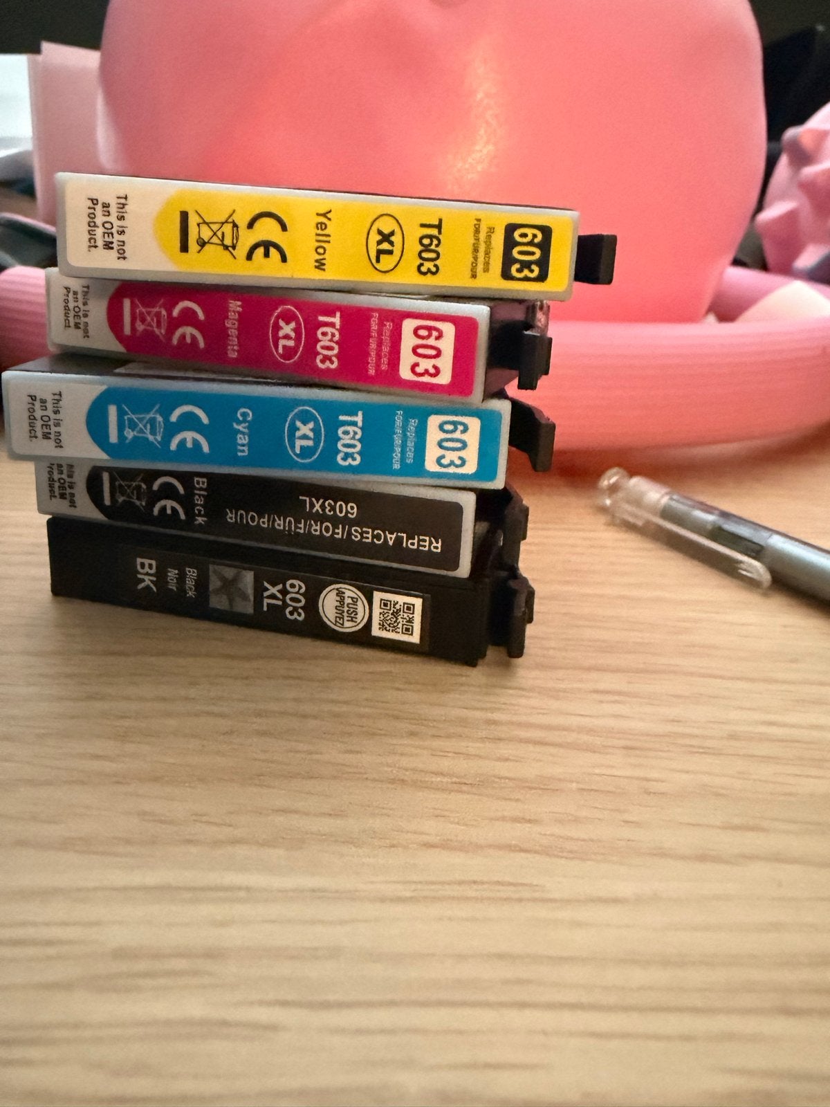 Nieuwe 603XL inktcartridges- complete set, Ophalen, Nieuw, Cartridge