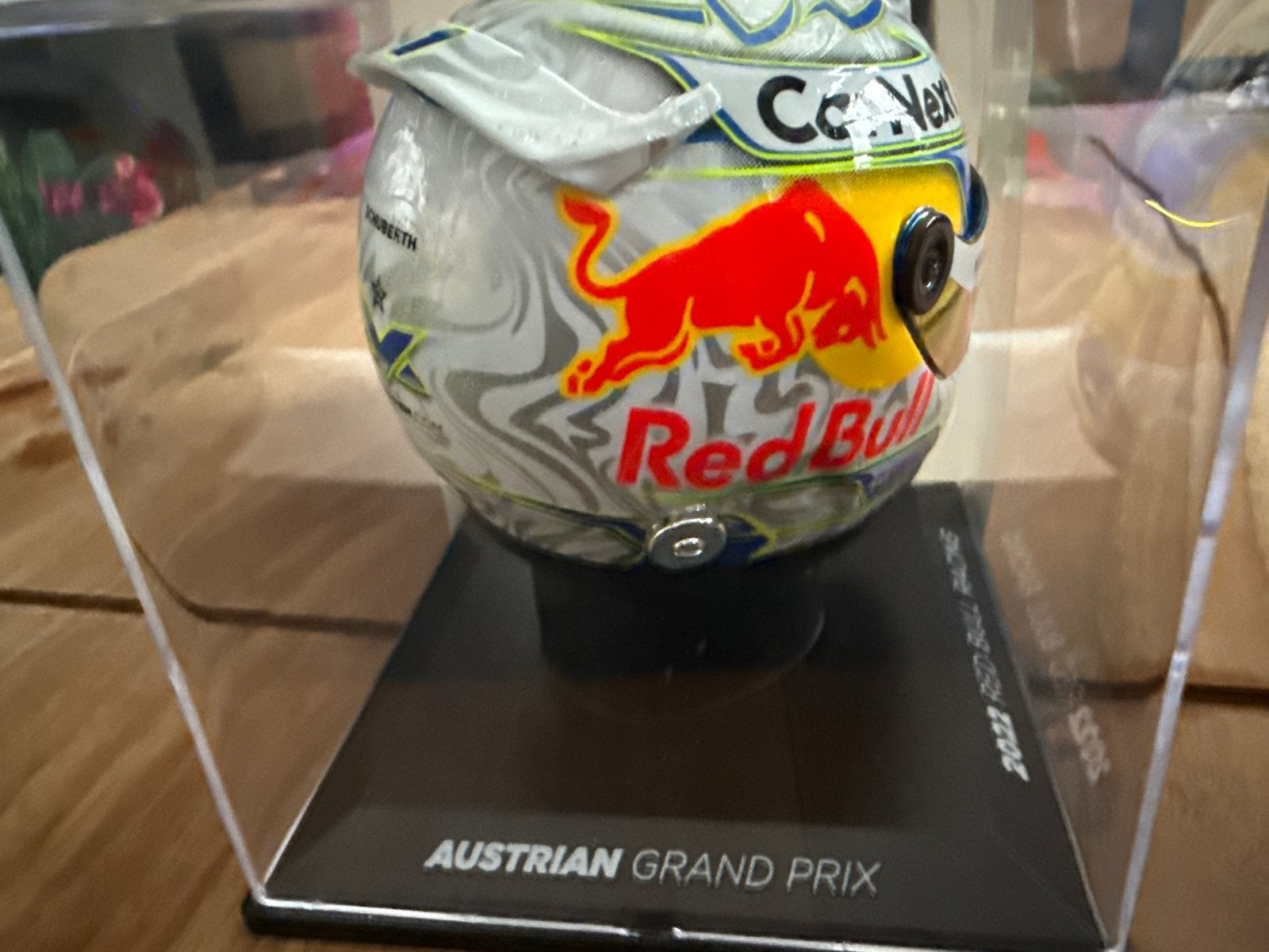 Max Verstappen 1:4 Helm Oostenrijk 2022, Verzamelen, Automerken, Motoren en Formule 1, Ophalen of Verzenden, Nieuw, Formule 1