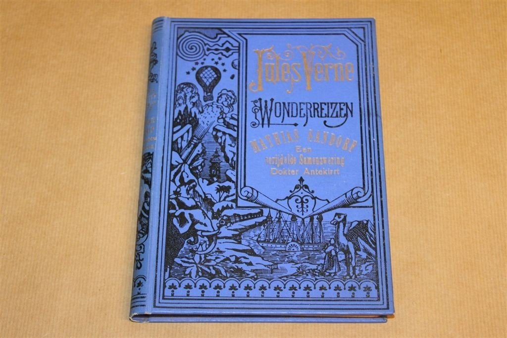 Mathias Sandorf Deel 1 — Verne Wonderreizen Schaars 1916, Ophalen of Verzenden, Gelezen