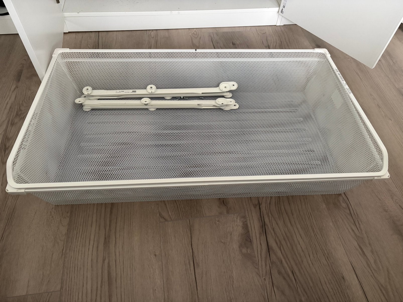 2 grote komplement fijne draadmanden 100cm., Ophalen, Zo goed als nieuw