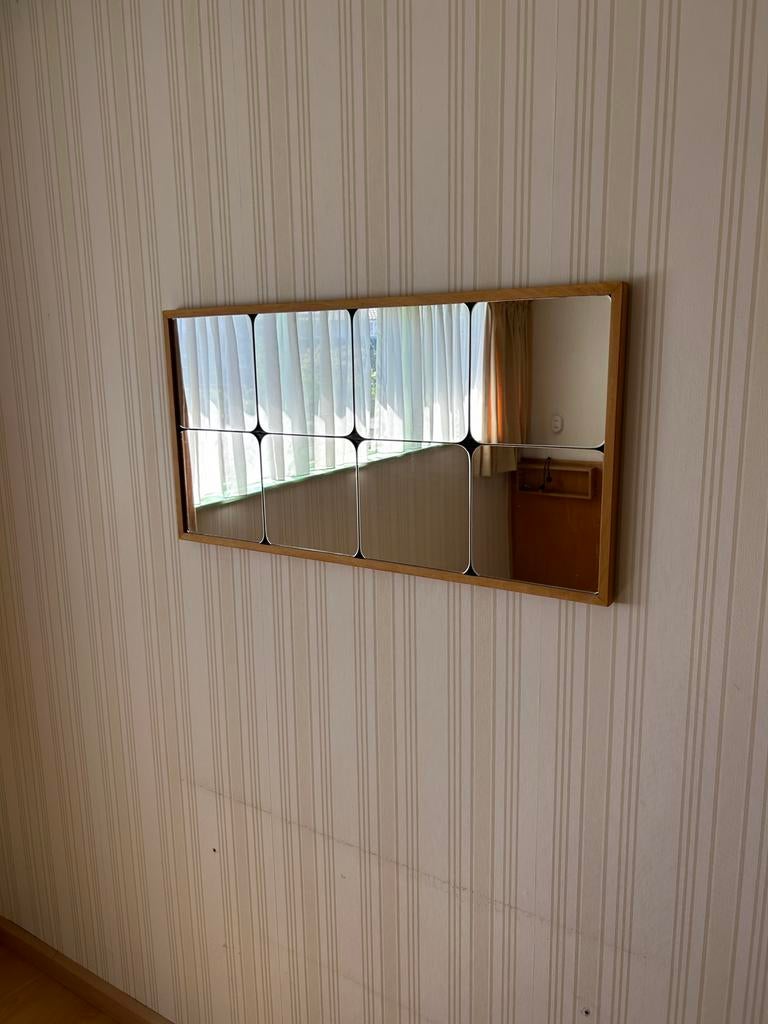 Grote spiegel van IKEA Sörli tegels (100x40 cm), Huis en Inrichting, Woonaccessoires | Spiegels, Gebruikt, Ophalen of Verzenden