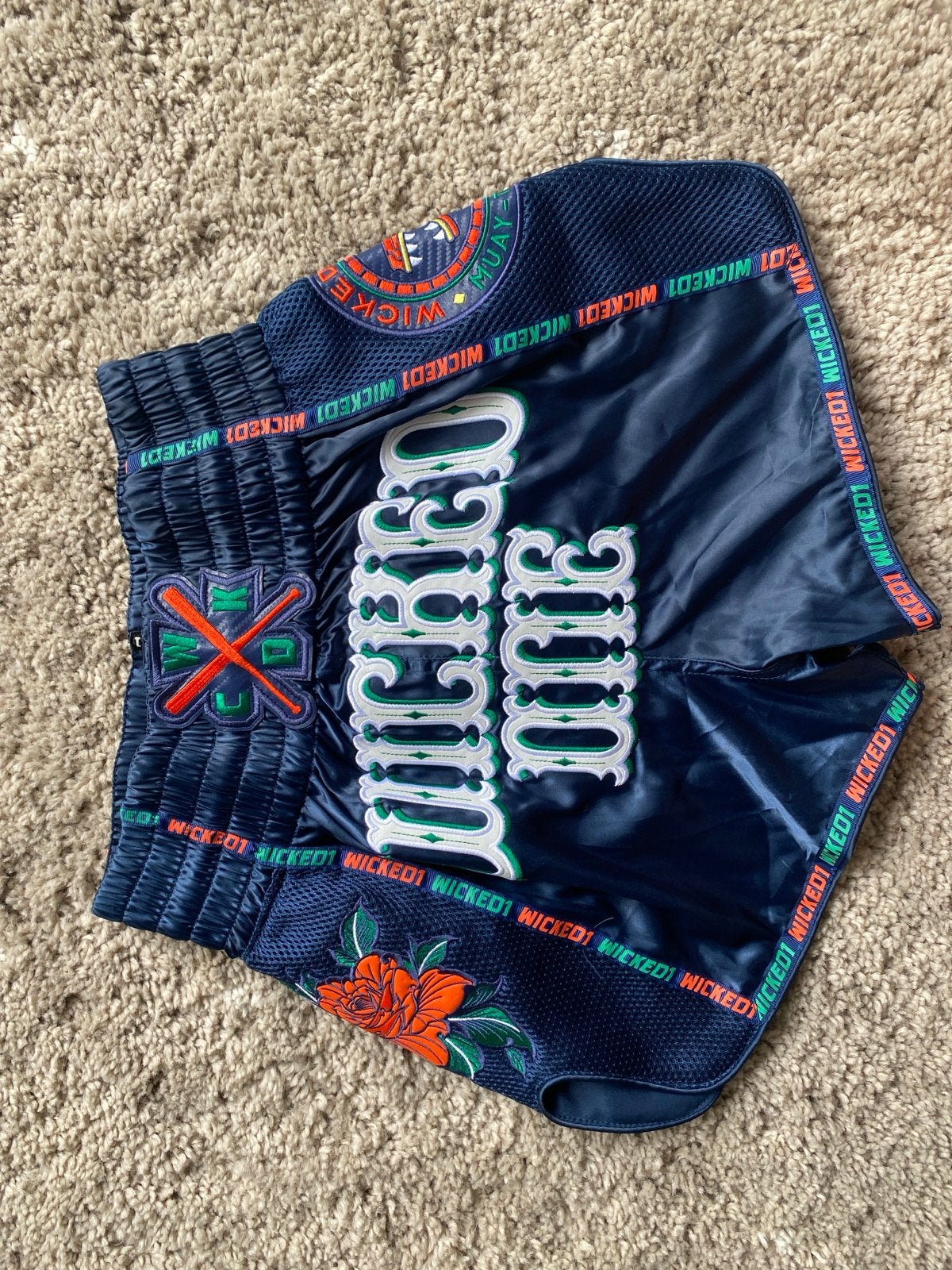 WickedOne Muaythai/Kickboks Broekje - Maat M - Nieuw, Overige, Nieuw, Vechtsportkleding, Maat M