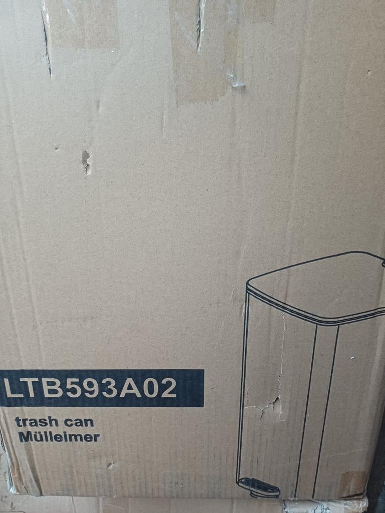 Nieuwe LTB593A02 Prullenbak - Trash Can - Mülleimer, Met pedaal, 50 tot 75 cm, Nieuw, Ophalen of Verzenden