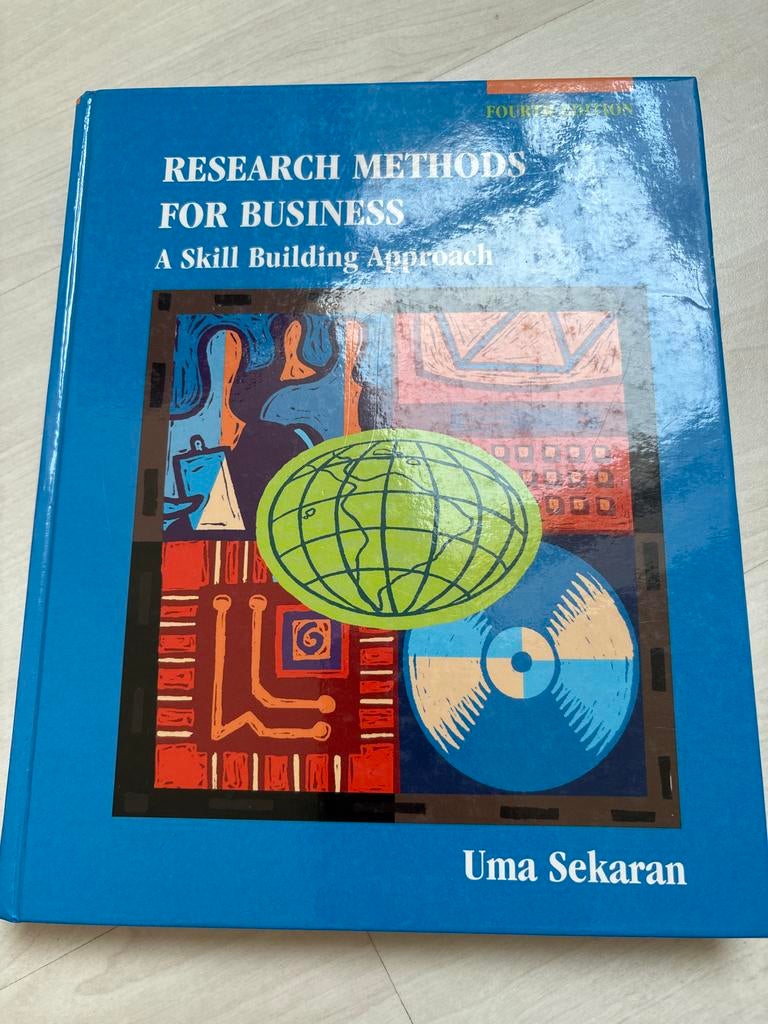 Research Methods for Business - Uma Sekaran (4e editie), Ophalen of Verzenden, Gamma, Zo goed als nieuw, HBO