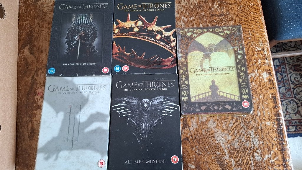 Game of Thrones complete serie, Alle leeftijden, Verzenden, Zo goed als nieuw