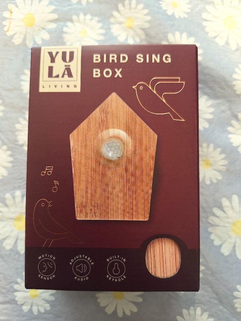 Vogelgeluiden huisje - Bird Box met sensor, Ophalen of Verzenden, Nieuw, Overige materialen
