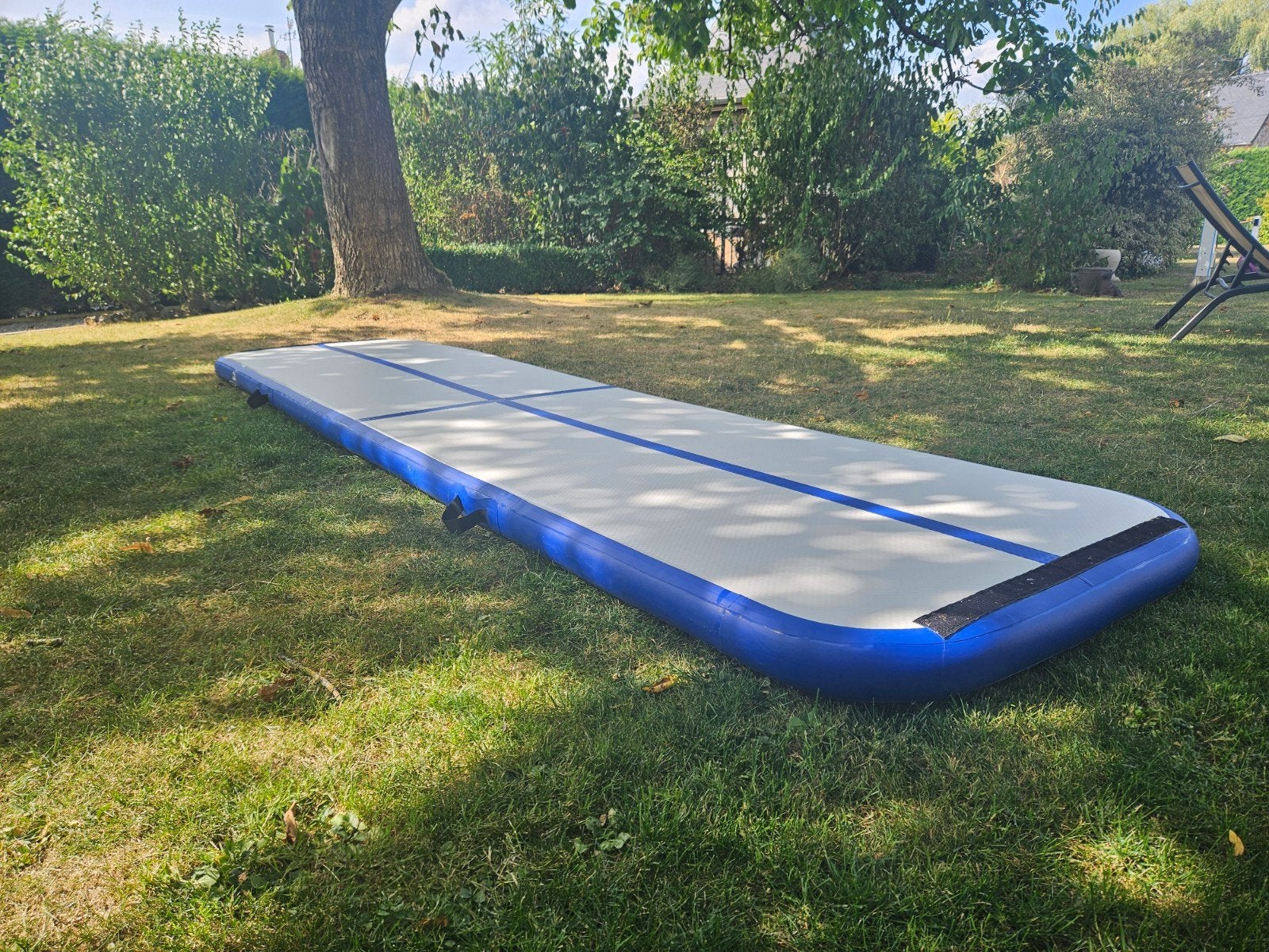 Airtrack 4 meter bij 1 meter - Zo goed als nieuw, Sport en Fitness, Ophalen, Zo goed als nieuw, Materiaal