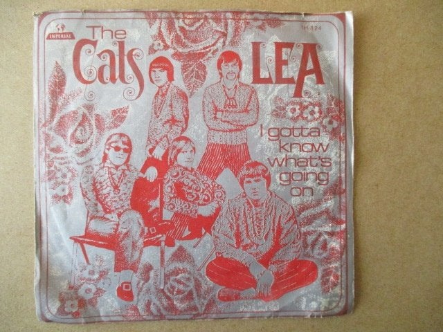 s5771 the cats - lea, Ophalen, Gebruikt, 7 inch, Overige genres