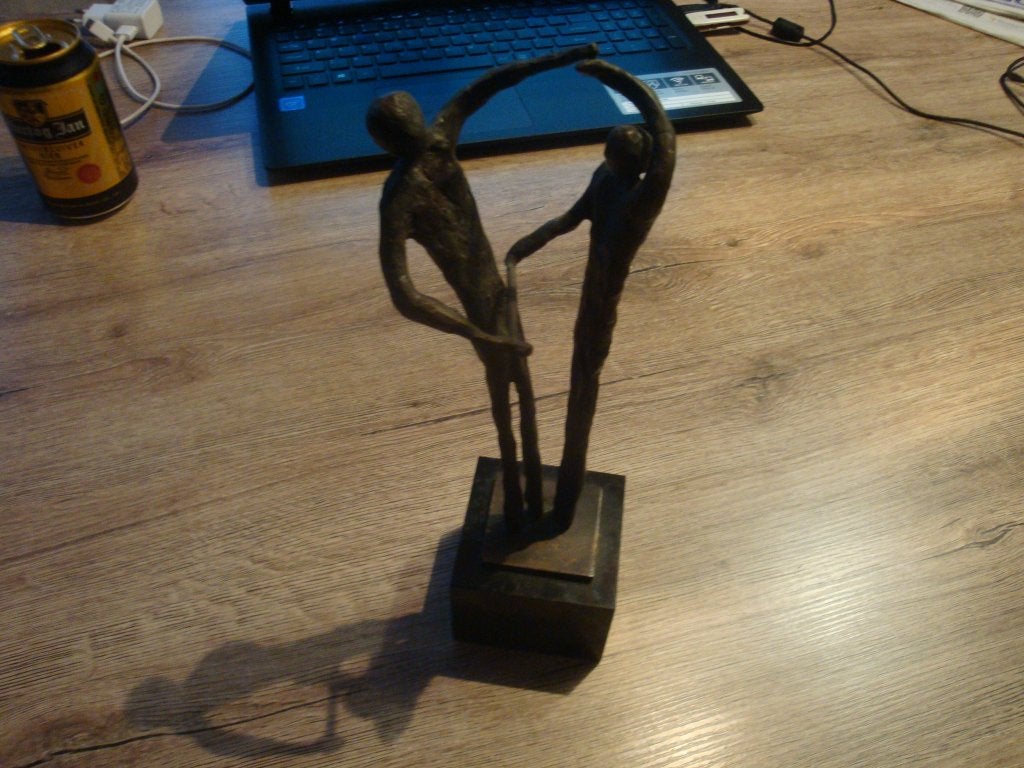 oude brons beeldje, Antiek en Kunst, Ophalen of Verzenden, Brons