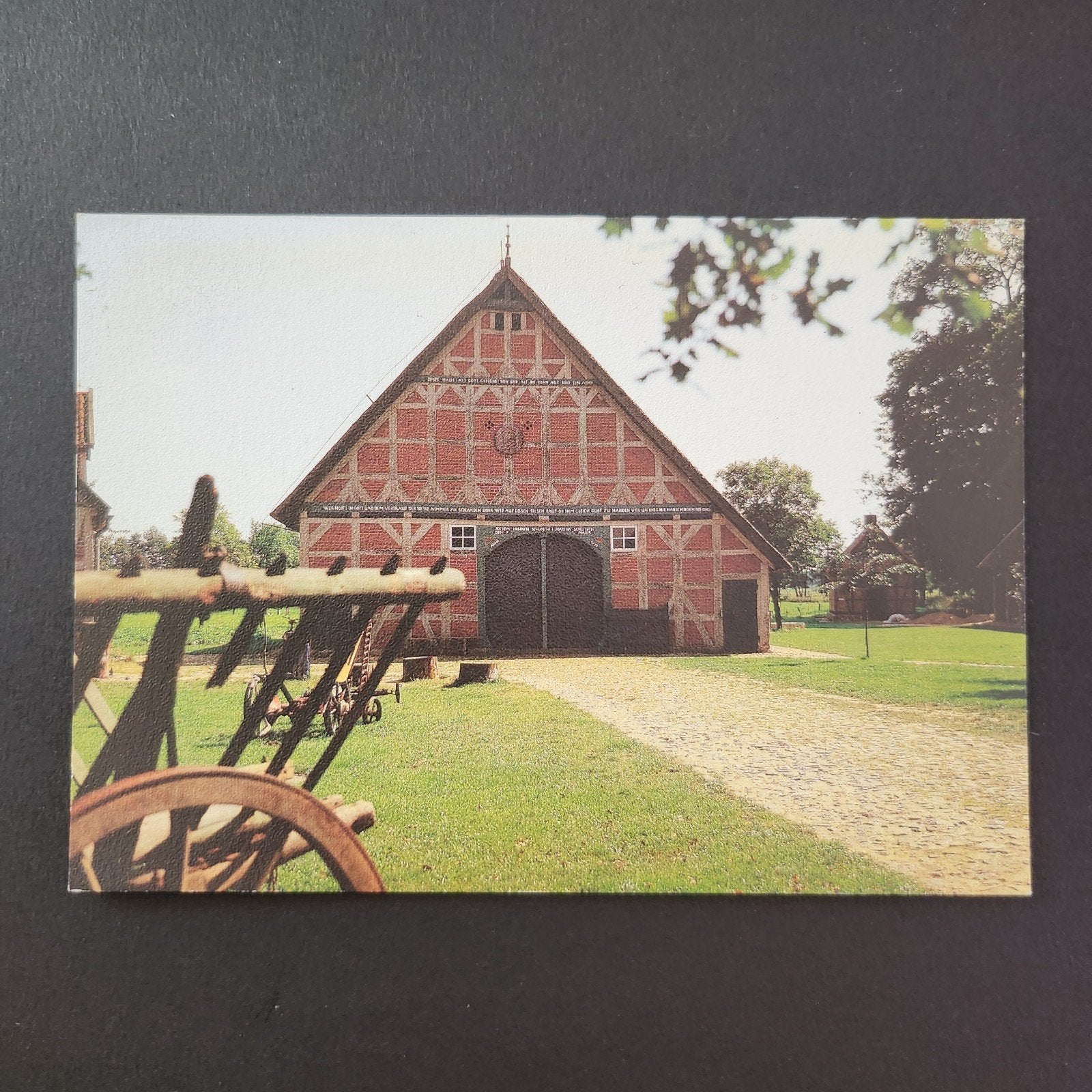 Ansichtkaart: Boerderij in Steinkirchen, Altes Land (1618), Verzenden, 1960 tot 1980, Ongelopen, Duitsland