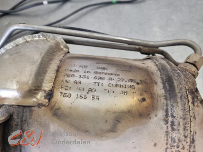 Roetfilter van een Volkswagen Transporter, Auto-onderdelen, Gebruikt, -, Volkswagen, -