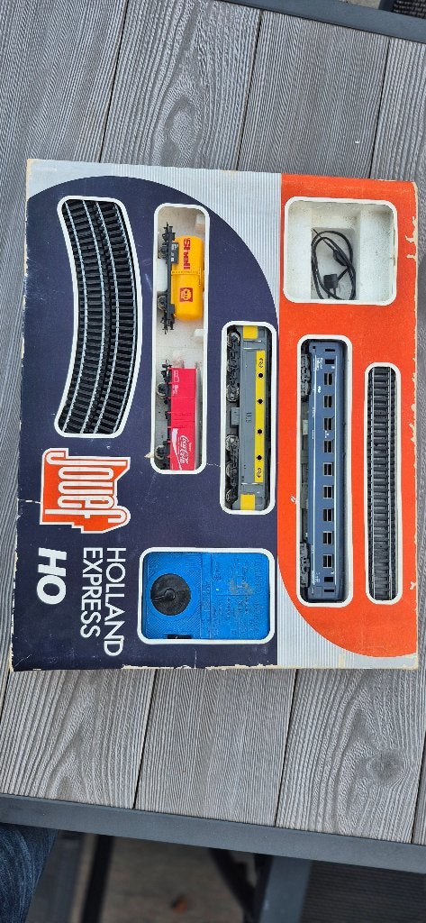Jouef Holland Express HO Treinset NS Lok Serie 1300, Ophalen, Gelijkstroom, Jouef, Analoog
