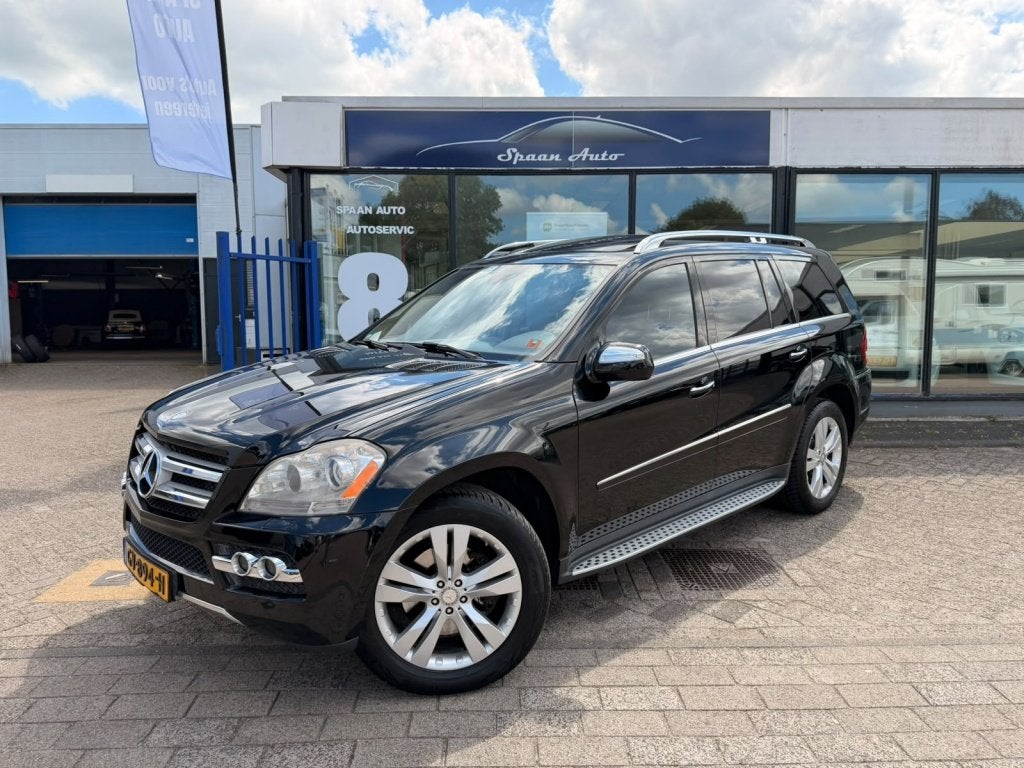Mercedes-Benz GL-Klasse 450 l Young Timer l 7Pers l Carplay, Euro 5, 7 stoelen, Zwart, 2471 kg