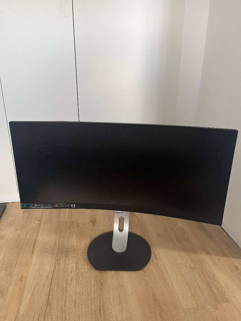 Philips 349P7FUBEB Ultrawide: Voor onderdelen/reparatie, Philips, LCD, 100 Hz, Niet werkend