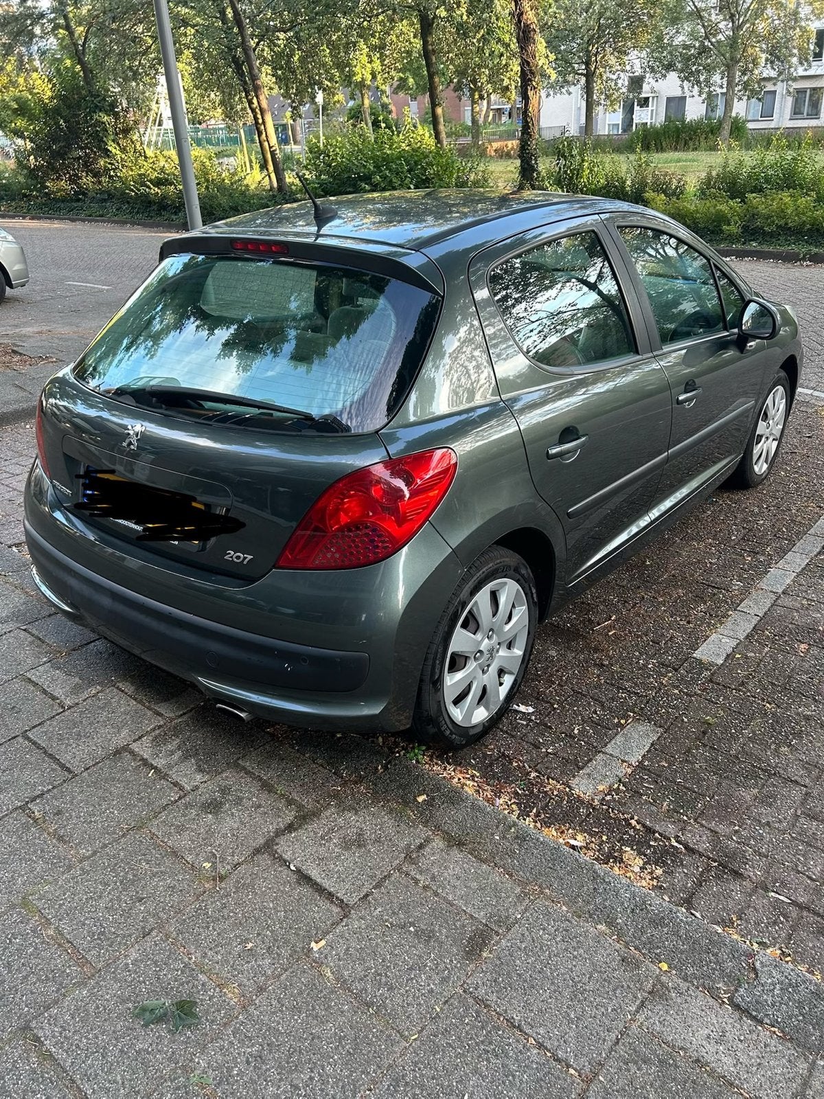 Peugeot 207 1.6 88KW 5DRS AUT 2007 Grijs, Ophalen, Peugeot