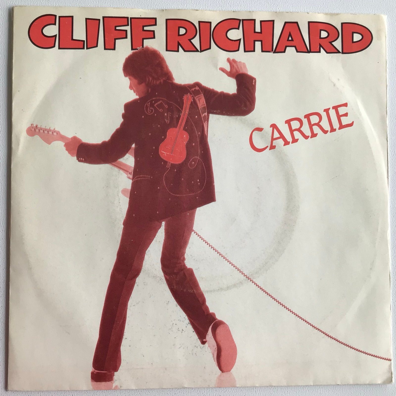 Cliff Richard - Carrie / Moving In (7 inch single), Cd's en Dvd's, Vinyl Singles, Gebruikt, Originele persing, 7 inch, Ophalen of Verzenden