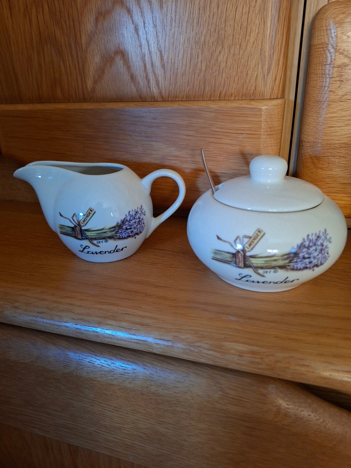Servies Lavendel Jet by ter Steege, Ophalen, Zo goed als nieuw, Overige stijlen, Kop(pen) en/of Schotel(s)