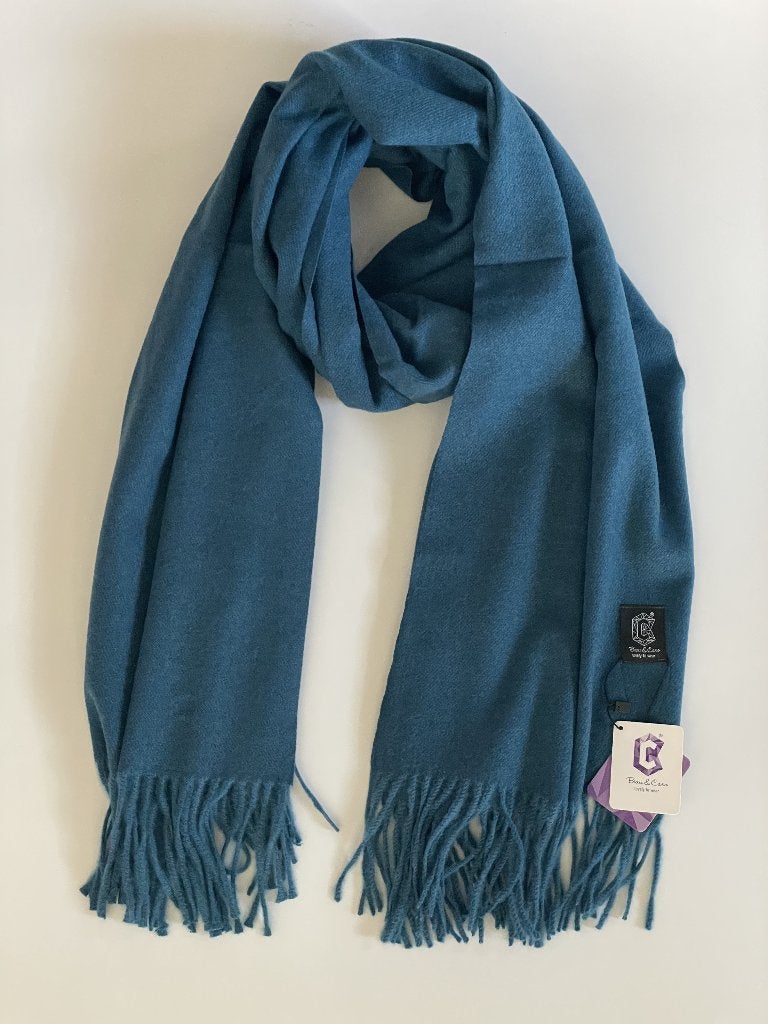 Nieuwe blauwe warme en extra grote herfstsjaal van Beau&Caro, Kleding | Dames, Maat 46/48 (XL) of groter, Nieuw, Ophalen of Verzenden