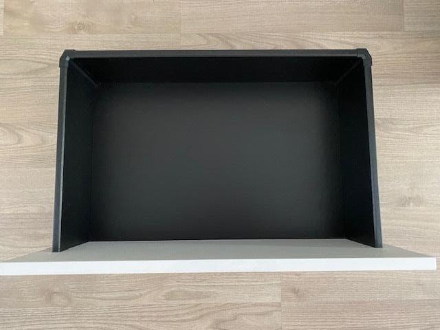 Ikea Besta zwart ladeframe inclusief rails (60 x 15 x 40 cm), Ophalen, Gebruikt, Minder dan 150 cm, Minder dan 100 cm