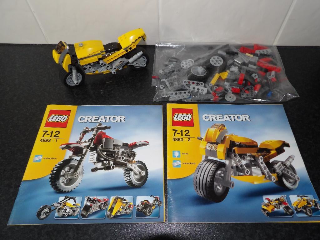in nette staat Lego Creator 4893 Machtige motoren 8 in 1 in, Kinderen en Baby's, Speelgoed | Duplo en Lego, Compleet, Lego, Ophalen of Verzenden