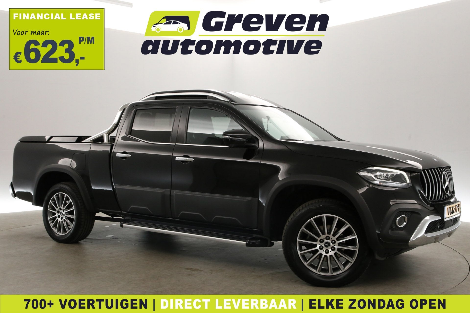 Mercedes-Benz X-Klasse 250 XL 5 Zits D 4 Matic Power 4x4 | D, Gebruikt, Zwart, Leder, Bedrijf