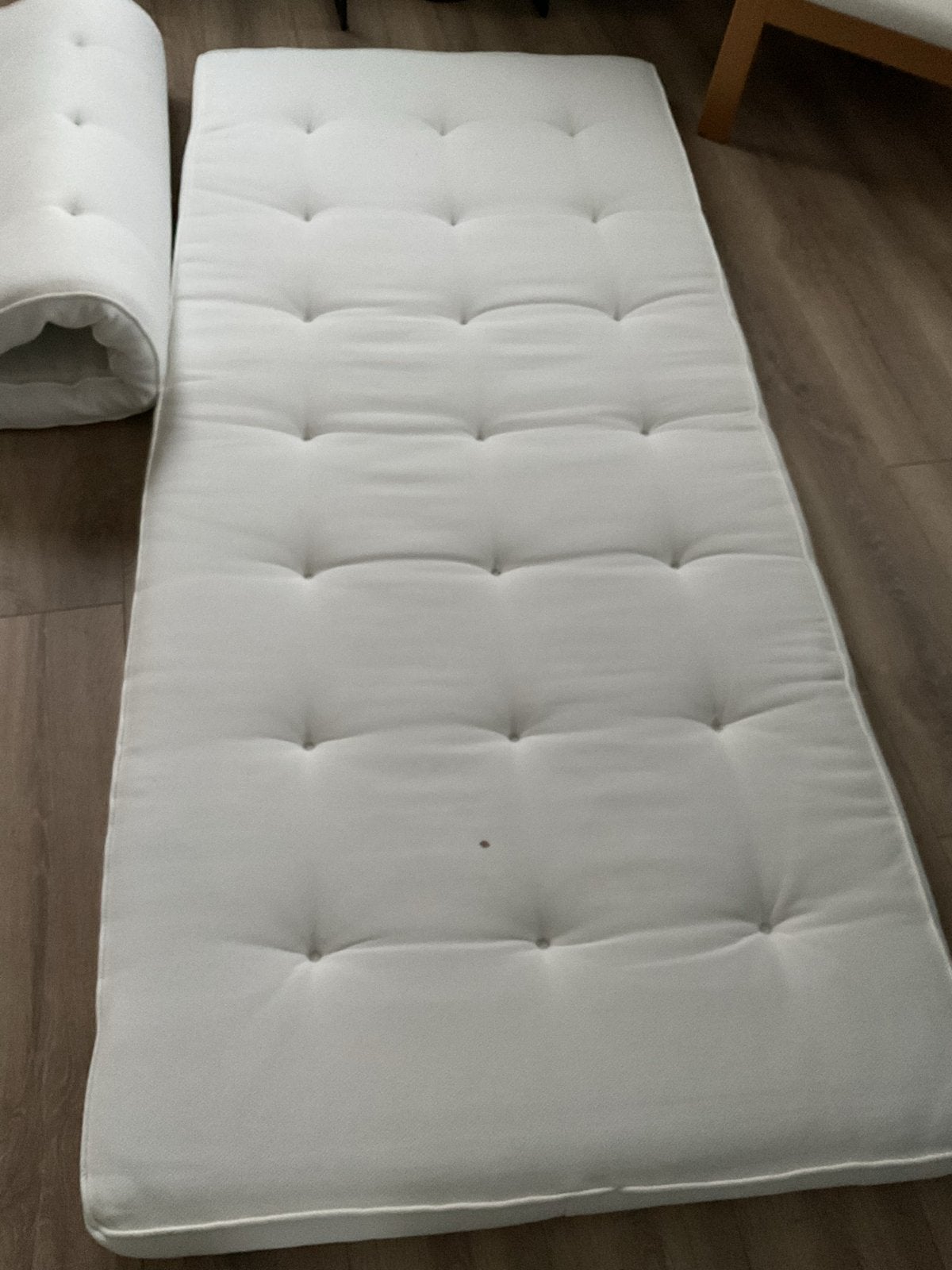 IKEA Tustna matras toppers bijna nieuw 2 voor 100 euro, Ophalen of Verzenden, Zo goed als nieuw, Tweepersoons, Matras