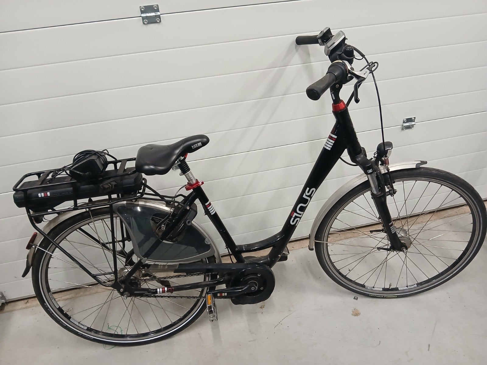 Sinus B1 met Bosch middenmotor, Fietsen en Brommers, Gebruikt, 47 tot 51 cm, DutchID, Ophalen