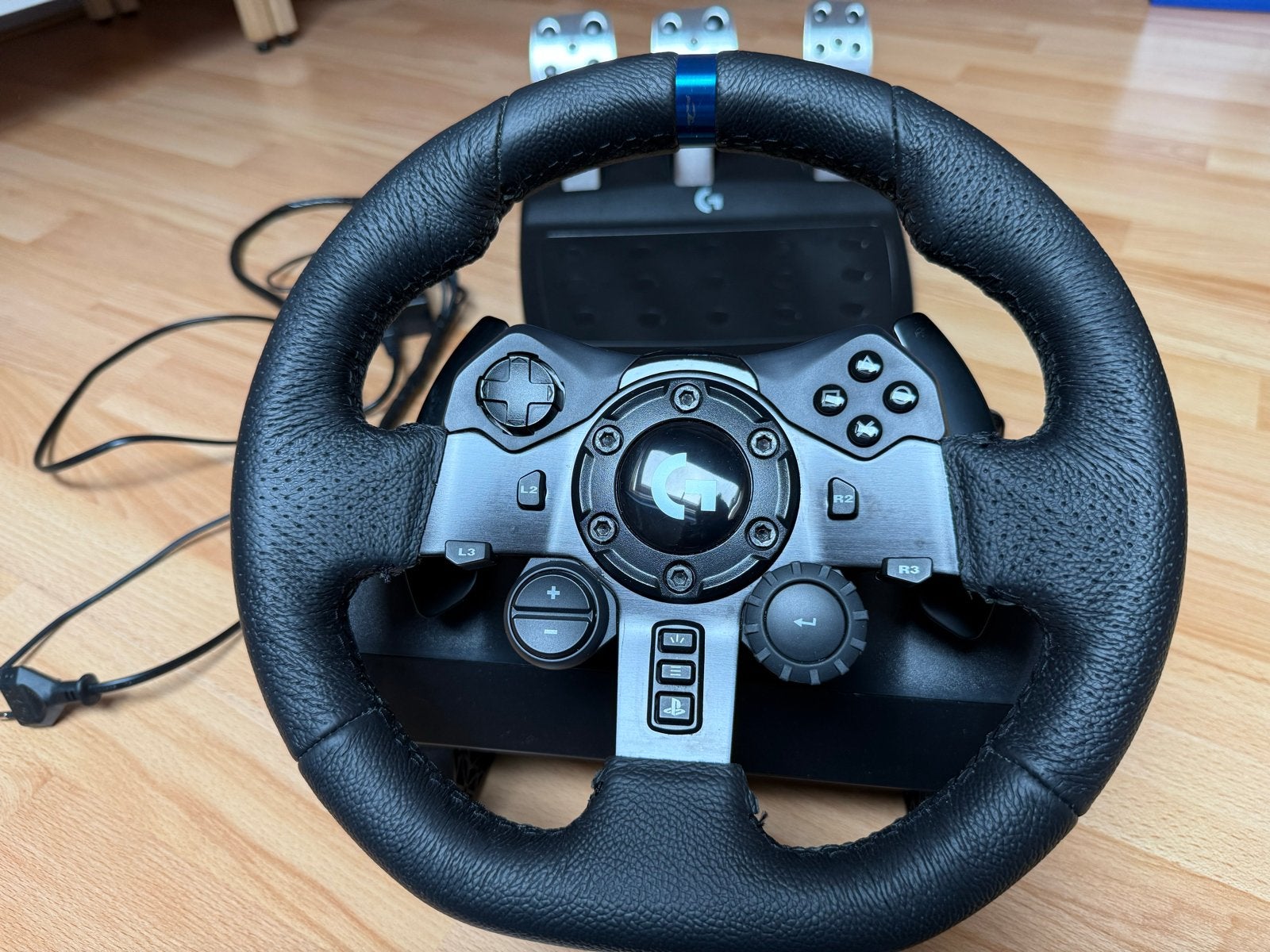 Logitech G923 Trueforce racestuur en pedalen, Ophalen, Racestuur, Force feedback, Zo goed als nieuw