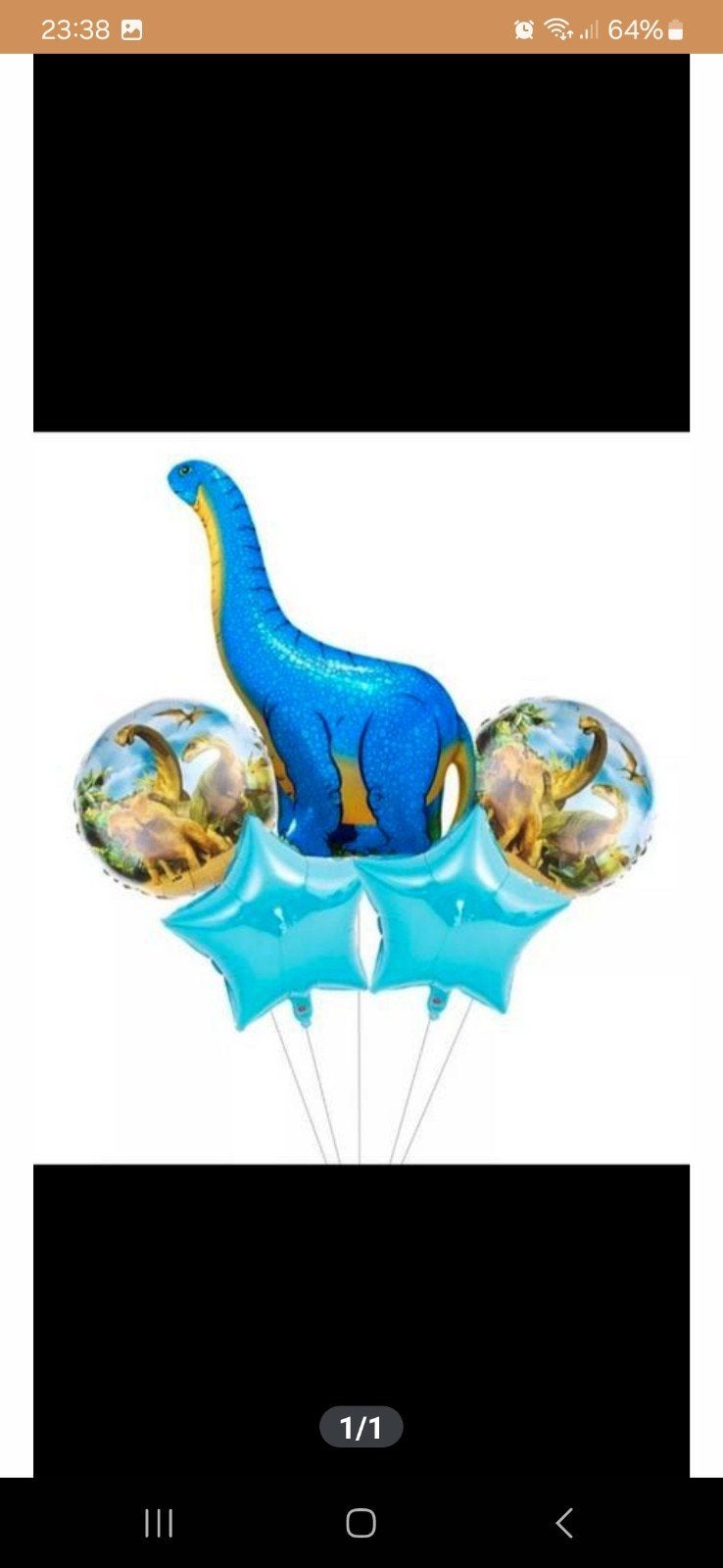 Dinosaurus Ballonnen Set - Nieuw, Ophalen of Verzenden, Nieuw, Versiering, Verjaardag