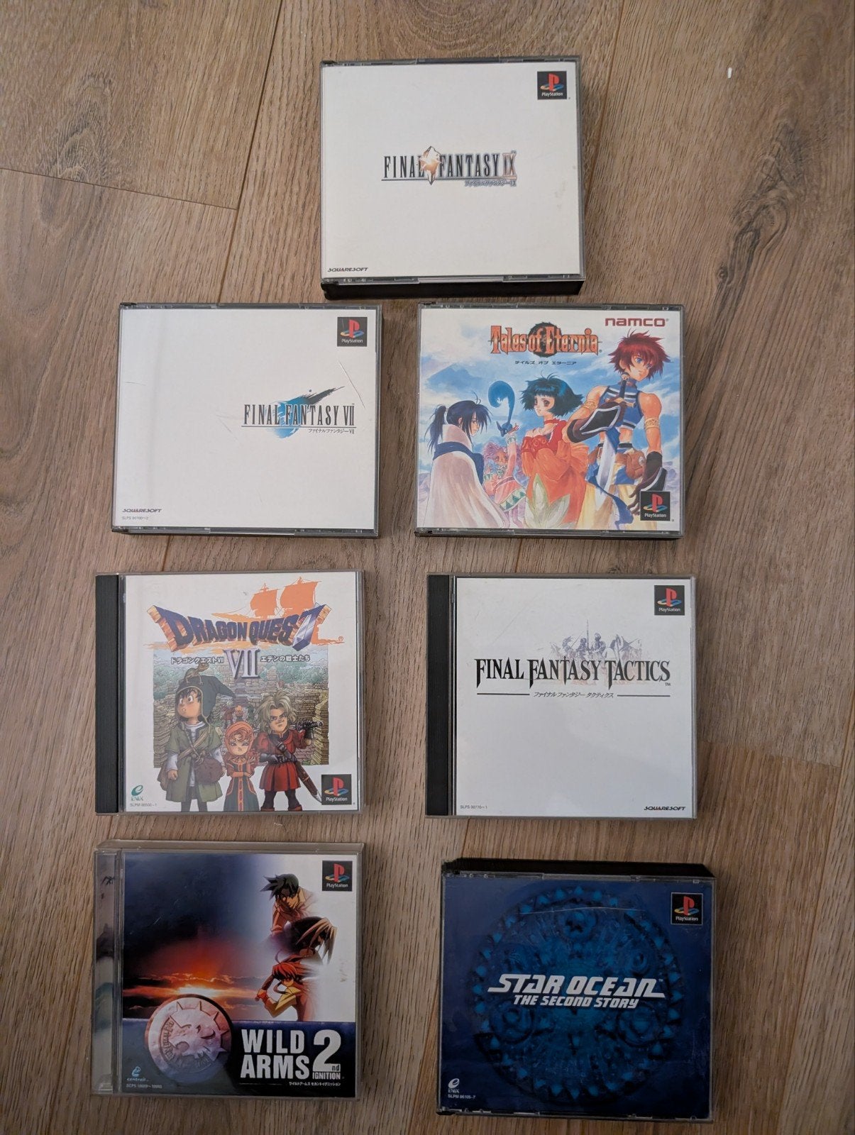 PlayStation 1 RPG Collectie  (NTSC-J) Japan, Gebruikt, Verzenden, 1 speler, Role Playing Game (Rpg)