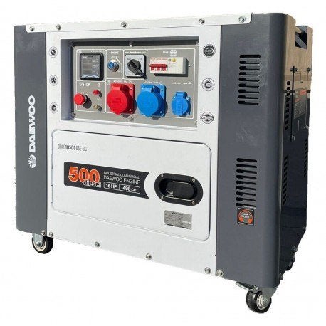 Daewoo Diesel Aggregaat 8.1 kVA NIEUW!, Doe-het-zelf en Verbouw, Ophalen, Nieuw, 5 tot 10 kVA, Elektrisch startend