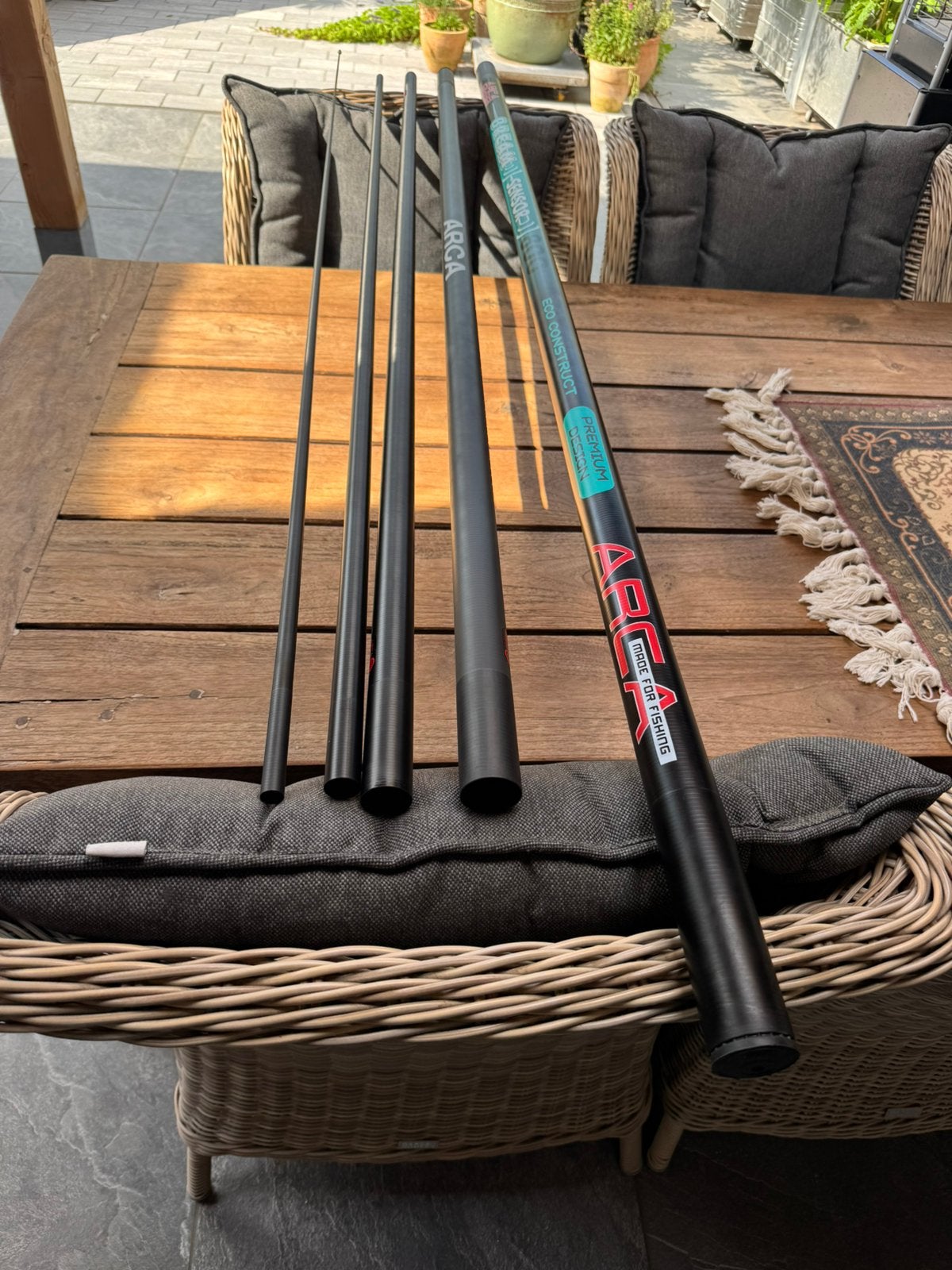 een nieuwe arca bream sensor 8m al voorzien van elastiek, Watersport en Boten, Hengelsport | Witvissen, Nieuw, Vaste hengel, Ophalen of Verzenden
