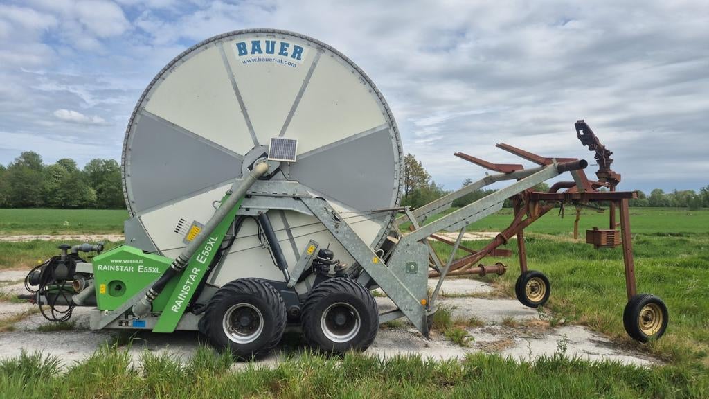 Bauer Rainstar E55XL Beregeningshaspel - 2018, Zakelijke goederen, Agrarisch | Werktuigen, Ophalen, Akkerbouw, Beregening en Drainage