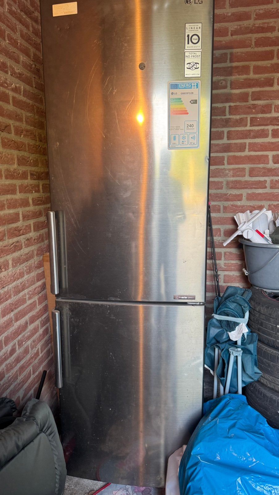 Goed staat een koelkast, Ophalen, Zonder vriesvak, 160 cm of meer, Minder dan 75 liter