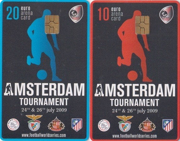 ArenA kaarten serie A108.01/02 Amsterdam Tournament 2009, Ophalen of Verzenden, Nederland