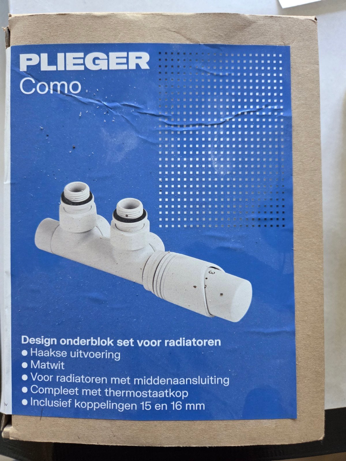 Plieger Como Design onderblok set voor radiatoren - Nieuw, Radiator, Nieuw, Minder dan 60 cm, Ophalen of Verzenden