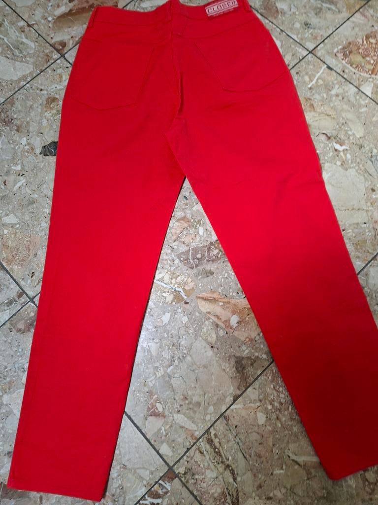 Rode Closed  pedal pusher broek, maat 38?, Closed, Nieuw, Lang, Rood
