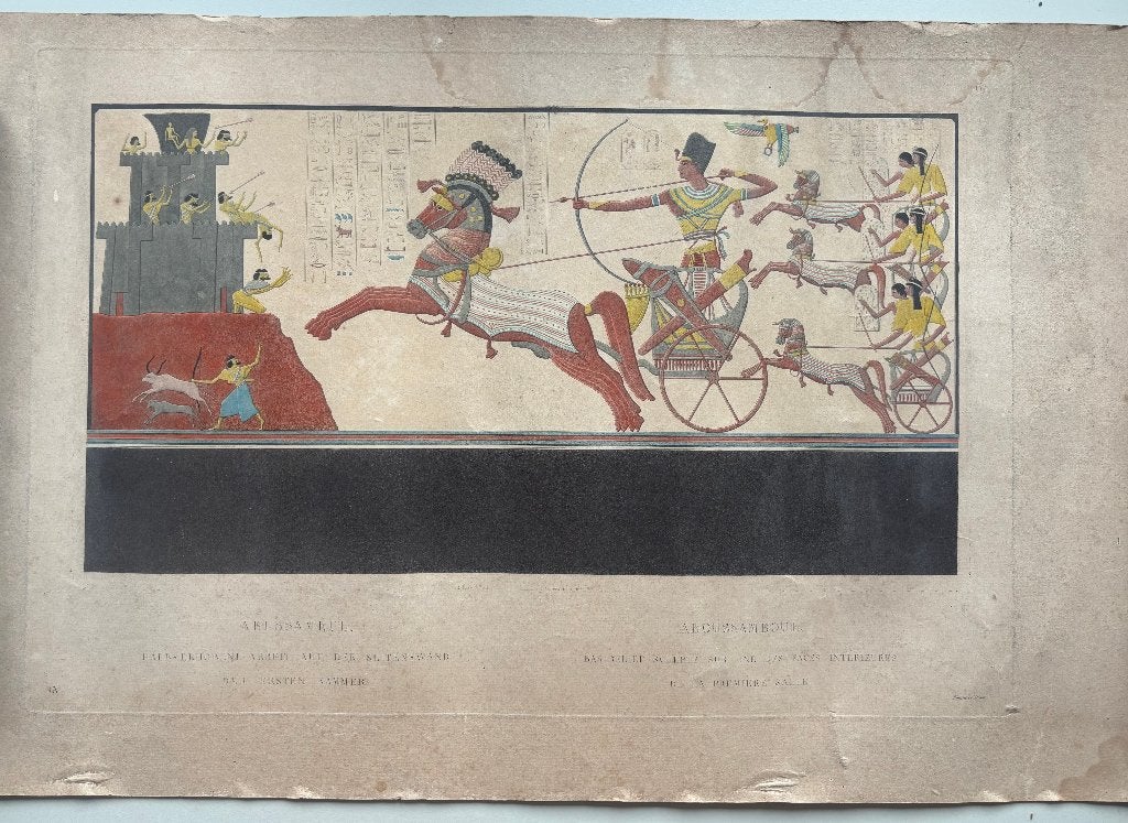 Ramses II Battle of Kadesh, Ophalen of Verzenden, Klassiek, Overige onderwerpen, Papier