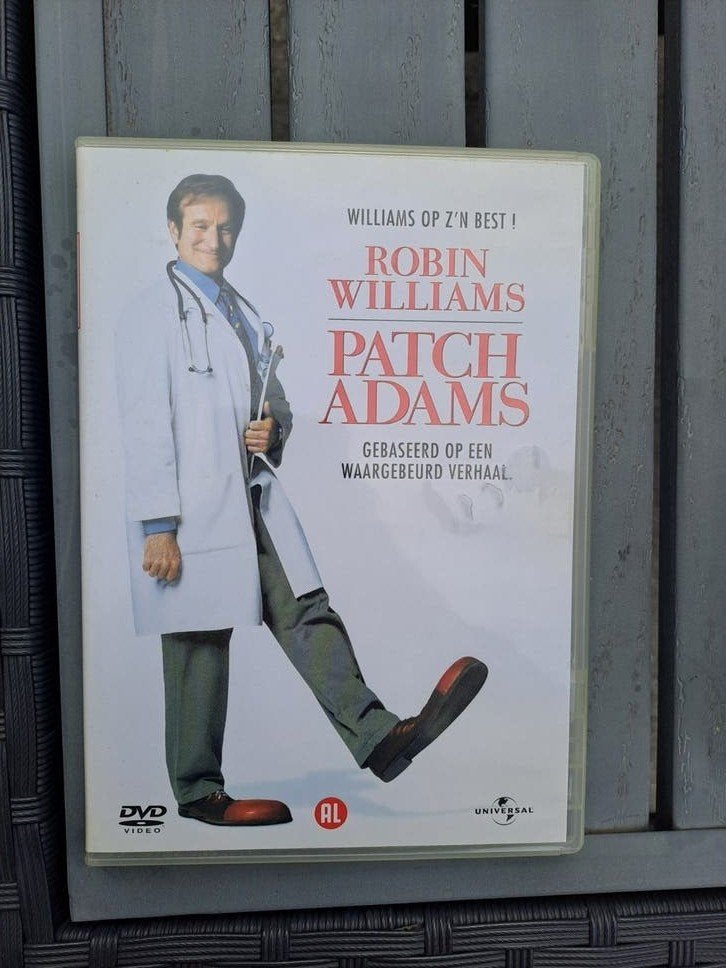 patch adams (dvd), Cd's en Dvd's, Alle leeftijden, Ophalen of Verzenden, Zo goed als nieuw