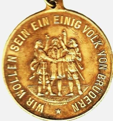 WIR WOLLEN SEIN EINIG VON BRUDERN ZUN ANDENKEN DER SCHWEIZER, Ophalen of Verzenden, Overige materialen