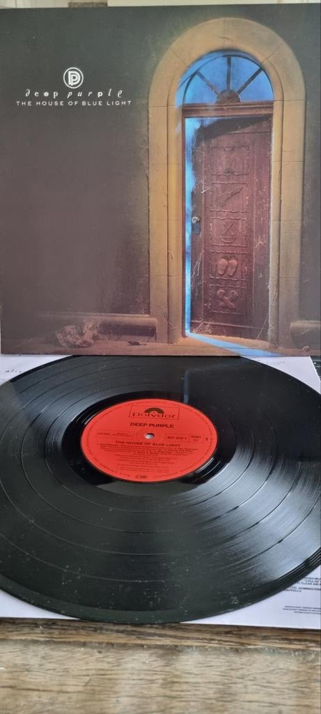 Deep Purple - The House of Blue Light LP (1987), Cd's en Dvd's, Vinyl | Rock, Gebruikt, Originele persing, 1980 - 1989, Ophalen of Verzenden