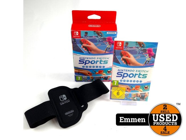 Nintendo Switch Game: Nintendo Switch Sports Set, Nintendo, Zo goed als nieuw, Support@nintendo.com, 11-1 Hokotate-cho, Kamitoba, Minami-ku
Kyoto 601-8501
Japan