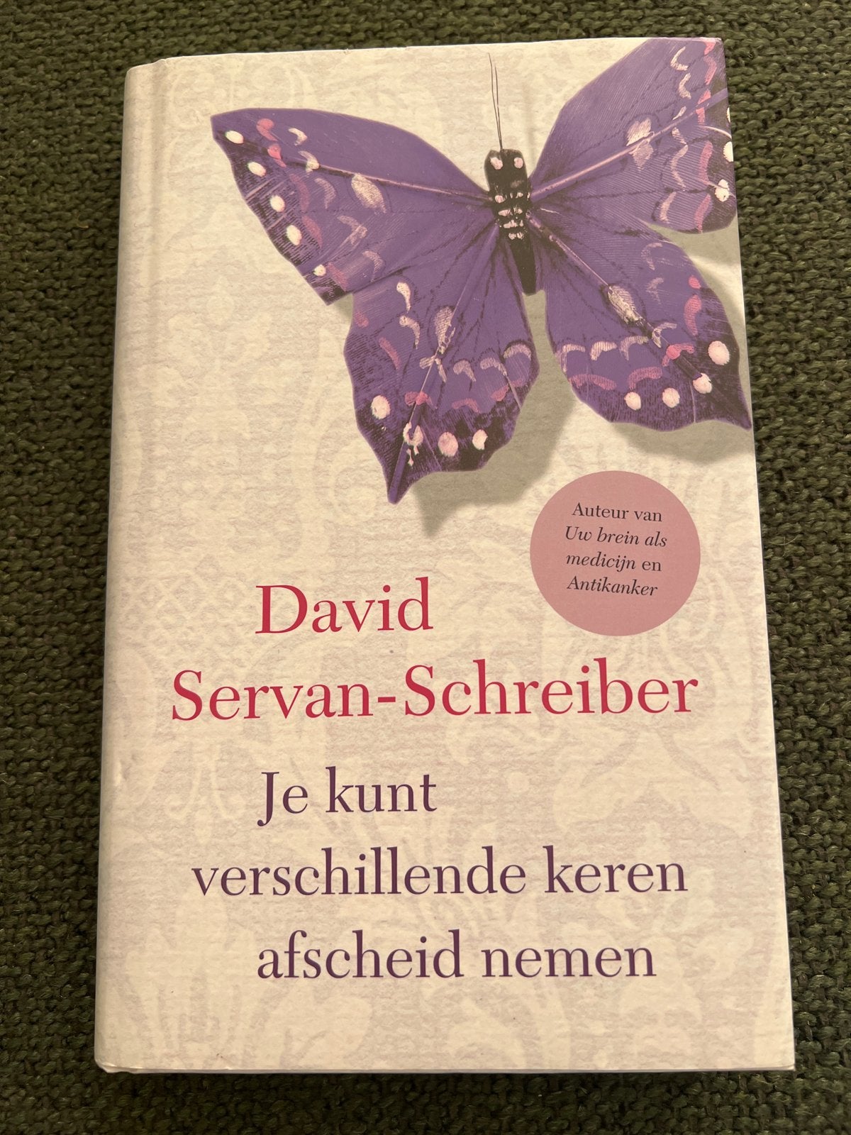 Je kunt verschillende keren afscheid nemen - David Servan-Sc, Boeken, Ophalen of Verzenden, Nieuw, Europa overig