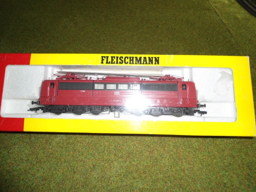 Fleischmann E-loc 151, Hobby en Vrije tijd, Gebruikt, Fleischmann, Ophalen of Verzenden, Analoog