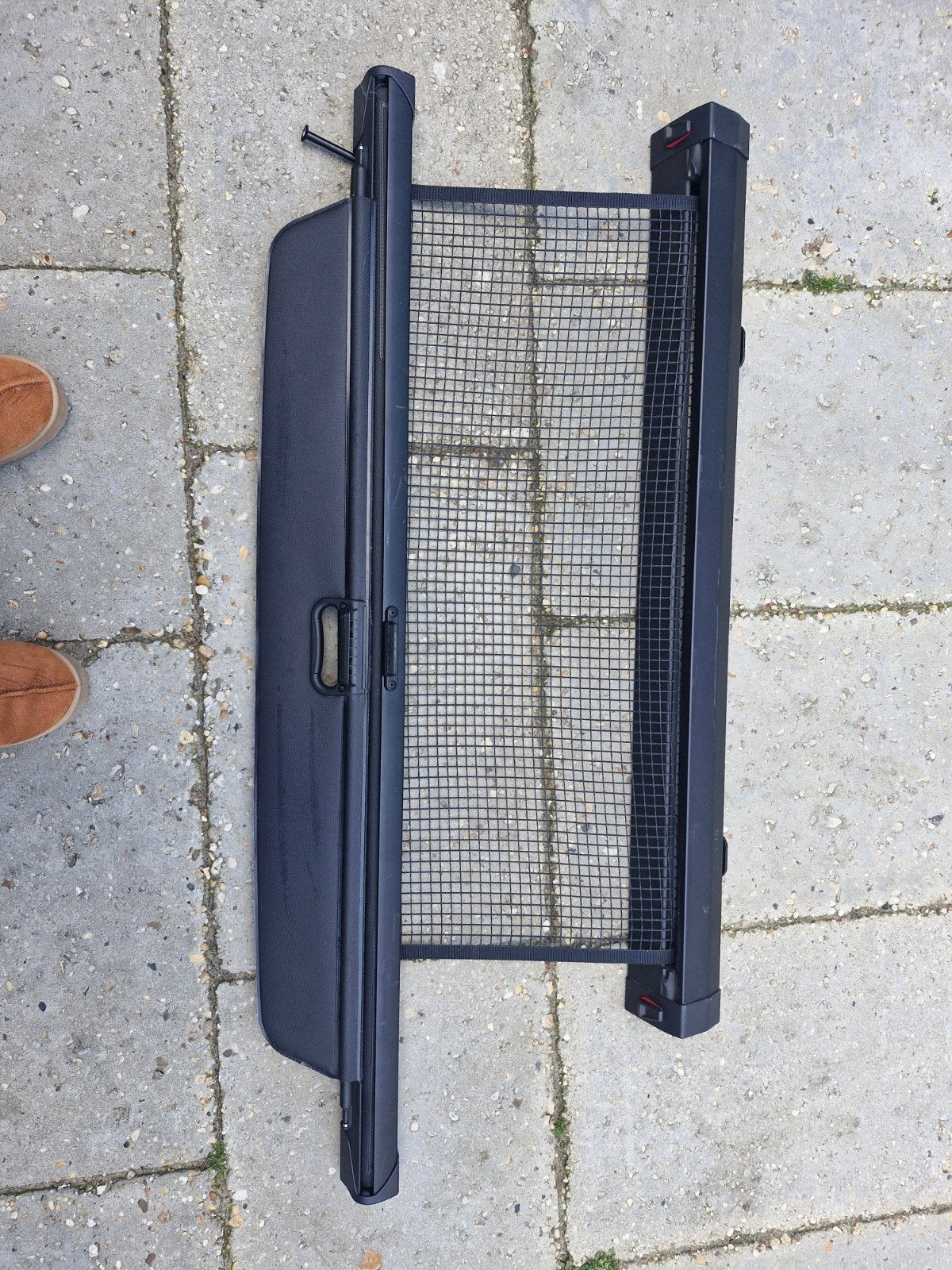 BMW Bagage net + afdekscherm, Ophalen
