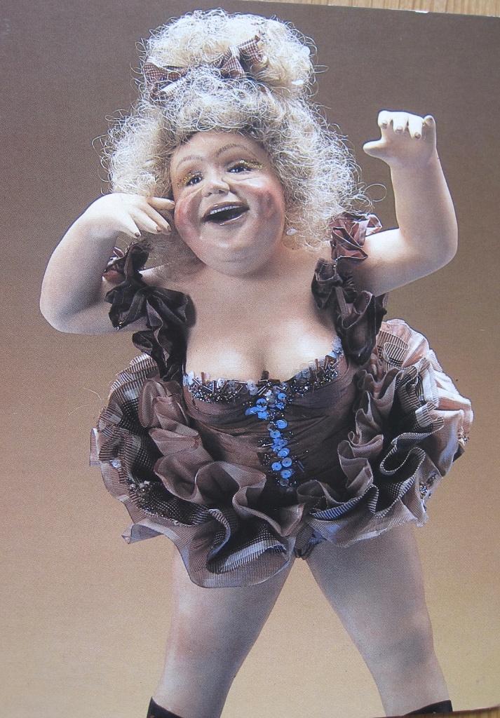 Poppen in beeld - kunstschaatster van Jos Kamphuis, Verzenden, 1980 tot heden, Ongelopen, Overige thema's